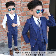 子供スーツ 5/6点セット 子供 スーツ 男の子 スーツ 子供 フォーマル 秋 男 入学 式 キッズ スーツ 子供…