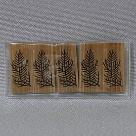 花月札(5枚組) 竹製 【七事式】【花月用品】