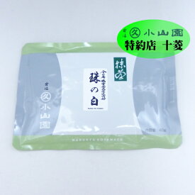 【新発売！】丸久小山園 抹茶 粉末 宇治抹茶 鵬雲斎大宗匠御好 珠の白 40g袋 裏千家お好み 薄茶 緑茶