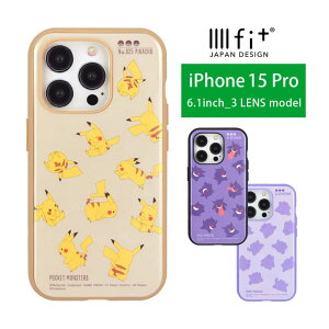 �|�P�b�g�����X�^�[ IIIIfit iPhone 15 Pro �P�[�X �X�}�z�P�[�X iPhone15 pro �J�o�[ �W���P�b�g �L�����N�^�[ �O�b�Y ���킢�� �A�C�z��15 �v�� �A�C�t�H�� iPhone 15Pro 15�v�� 6.1�C���` �n�[�h�P�[�X