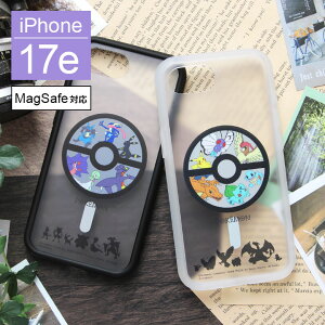 �|�P���� IIIIfit �v�����v�t���[�� iPhone 17e iPhone16e Magsafe �P�[�X �}�O�l�b�g���� �N���A �J�o�[ �P�[�X �A�C�t�H�� iPhone17 e ����K���X�� �ϏՌ� iPhone17e �A�C�z�� �A�C�t�H�� �n�C�u���b�h
