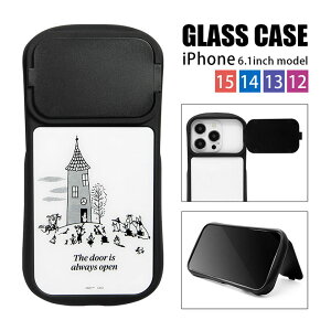 (10%OFFN[|11/27 01:59܂) [~ 80N iPhone15 14 13 12V[Y 6.1inchfΉ KXP[X X^h@\t MOOMIN80th JK[h iPhone 14Pro iPhone13 iPhone12 pro ACtH ACz L