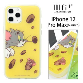 トムアンドジェリー IIIIfit clear iPhone 12 Pro Max ケース トムとジェリー クリアケース チーズ カバー ジャケット かわいい アイホン 12プロmax アイフォン オシャレ iPhone12 ProMax 黄色 ハードケース
