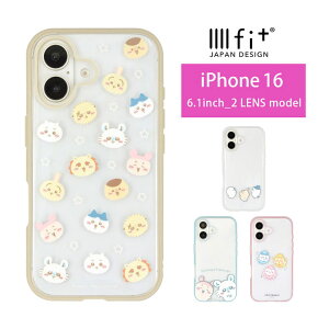 (SSN[|zz)  IIIIfit Clear iPhone 16 P[X NAP[X iPhone16 Jo[ WPbg  n` ܂񂶂イ 킢 ACz ACtH16 ACtH[16 6.1C` n[h