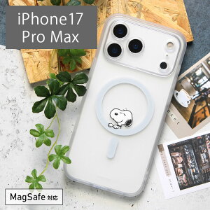 s[ibc iPhone 17 Pro Max MagSafeΉ IIIIfit vvt[ P[X }OZ[tΉ NA Xk[s[ PEANUTS iPhone17 vmax ACtH 17Pro }bNX nCubh NAP[X