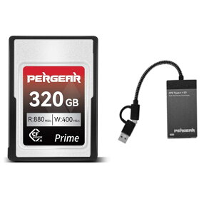 y5Nۏ؁zPERGEAR CFexpress Type A [J[h 320GB vtFbVi ^CvA ő 8K RAW ^Ή SonyJpɐ݌v