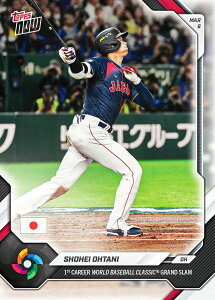 Shohei Ohtani - 2026 World Baseball Classic Topps NOWR - Card 4�@WBC �x�X�g�i�C�� ��J�ĕ� �O�����h�X���� ���ۃz�[������ ���{��\ ���W���p�� �����h�[�� �J���� 2026�N3��6�� ��p��@�h�W���[�X