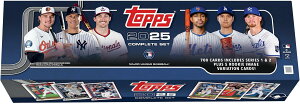Topps �싅�J�[�h �{�b�N�X 2025 COMPLETE SETS BASEBALL�@MLB�J�[�h ��J�ĕ� �_���r�b�V�� ���X�ؘN�� �A�[�����E�W���b�W �h�W���[�X �����L�[�X