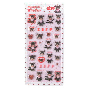 16TYPEMATE×monchhichi ����邫���V�[��/ESFP �����`�b�` ���񂿂��� �Z�L�O�`