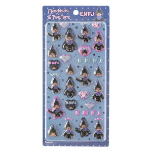 16TYPEMATE×monchhichi ����邫���V�[��/ENFJ �����`�b�` ���񂿂��� �Z�L�O�`
