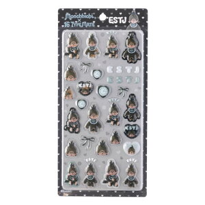 16TYPEMATE×monchhichi ����邫���V�[��/ESTJ �����`�b�` ���񂿂��� �Z�L�O�`