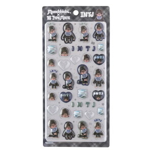 16TYPEMATE×monchhichi ����邫���V�[��/INTJ �����`�b�` ���񂿂��� �Z�L�O�`