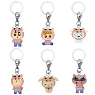 【全6種コンプリートセット】クレヨンしんちゃん ぶりぶりざえもん着ぐるみ めじるしアクセサリー バンダ…