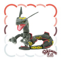 楽天市場】ポケモンセンターオリジナル ぬいぐるみ 黒いメガレックウザ  