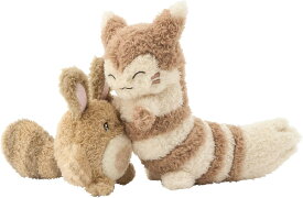 ポケモンセンターオリジナル ぶるぶる…むぎゅ！ぬいぐるみ なきべそオタチ&オオタチ