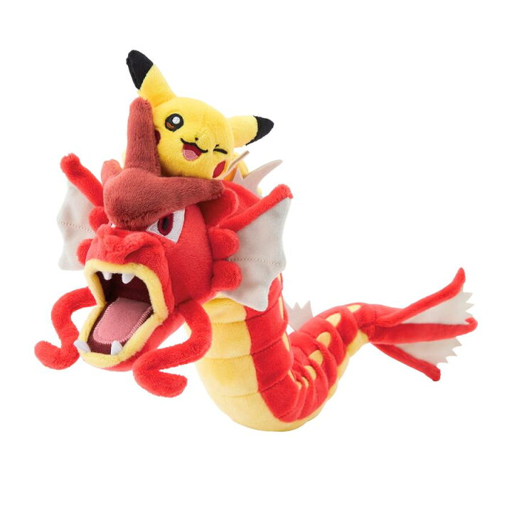 楽天市場】ポケモンセンター限定 赤いギャラドスとピカチュウ ポケモン 