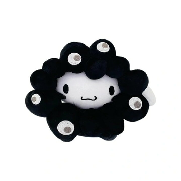 黒ミャクミャクサンリオ シナモロール ぬいぐるみM 大阪関西万博 