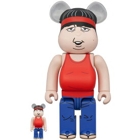 【2体セット】BE@RBRICK 赤えんぴつ おーちゃん ／ ひーとん 100％ & 400％ バナナマン 設楽統 日村勇紀 ベアブリック
