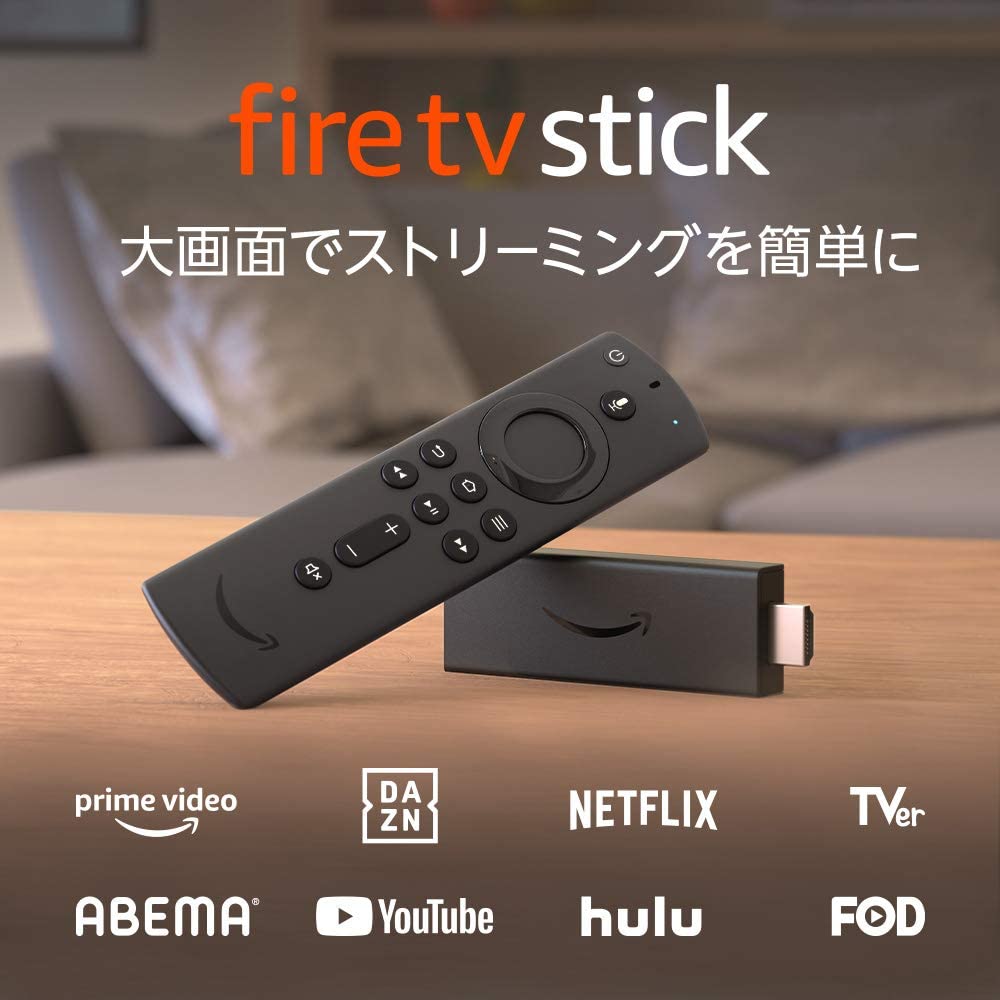 Fire TV 予約 Stick 使い勝手の良い 4K Alexa対応音声認識リモコン付属 -