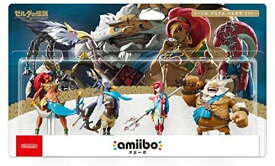 新品 パッケージに傷あり amiibo 四人の英傑セット［リーバル/ダルケル/ウルボザ/ミファー］【ブレス オブ ザ ワイルド】 (ゼルダの伝説シリーズ)