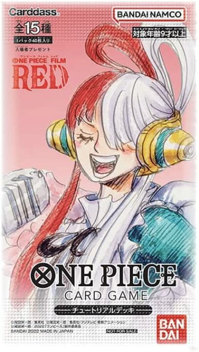 楽天市場 映画 One Piece Film Red 第2弾入場者特典 One Piece カードゲーム チュートリアルデッキ 全15種 40枚入り 限定 非売品 レア 貴重 Jugem 楽天市場店