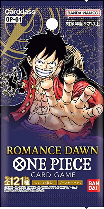 楽天市場】【6パック】ONE PIECEカードゲーム ROMANCE DAWN【OP-01 