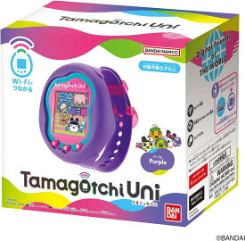 初回特典付き Tamagotchi Uni Purple　【日本おもちゃ大賞2023 コミュニケーション・トイ部門 大賞】