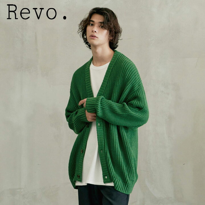 楽天市場】【Revo.】畦編み 5G ルーズニットカーディガン/全7色 