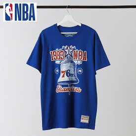 《SALE価格10%OFF》【Mitchell&Ness】NBA FINALS T-SHIRT 76ERS/全1色 トップス Tシャツ 春 夏 アウトドア フェス カジュアル メンズ