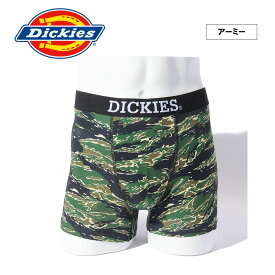 【Dickies】DK Tiger camo/全2色 アンダーウェア ボクサーパンツ シンプル カモ ロゴ ギフト プレゼント メンズ