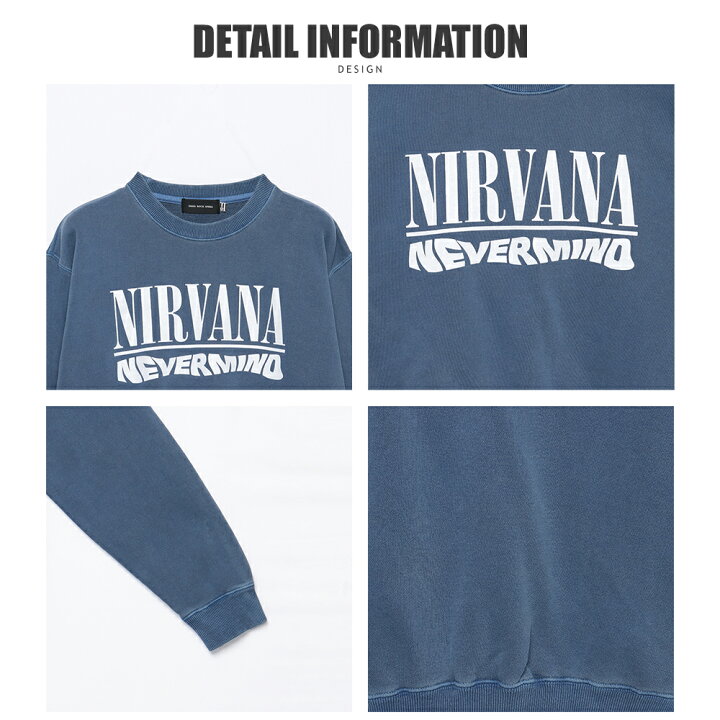 楽天市場】【NIRVANA】NIRVANA NEVER MIND スウェット/全1色 トップス 