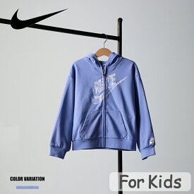 《SALE価格10%OFF》【NIKE】CLOUD WASH FULL ZIP/全2色 キッズ アウター パーカー かわいい カジュアル ロゴ プリント おでかけ 普段使い 日常使い レッド パープル