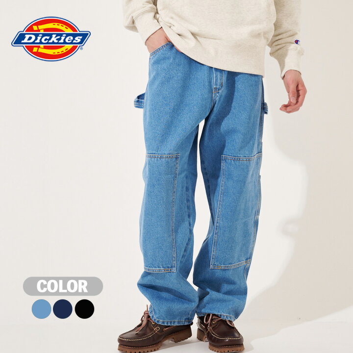 楽天市場】【Dickies】2053MODEL DOUBLE KNEE DENIM UTILITY PAINTER