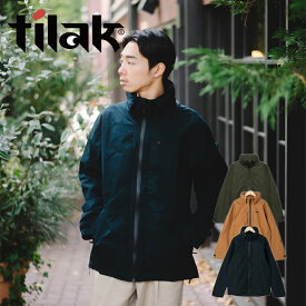 《SALE価格10%OFF》【Tilak】Loke Jacket / 全3色 アウター ジャケット メンズ シンプル ロゴ 無地 Craft Evo アウトドア プレゼント Loke Jacket　マウンテンパーカー