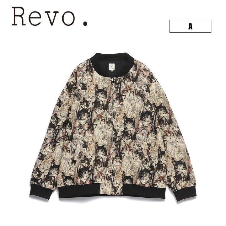 楽天市場】☆SALE価格10％OFF☆【Revo.】ゴブラン総柄織り ジップ 