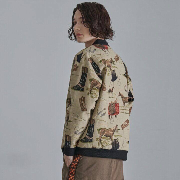 楽天市場】☆SALE価格10％OFF☆【Revo.】ゴブラン総柄織り ジップ 