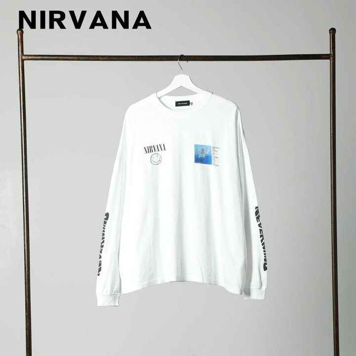 楽天市場】【NIRVANA】NIRVANA ロゴロングTシャツ/全1色 トップス ロン 