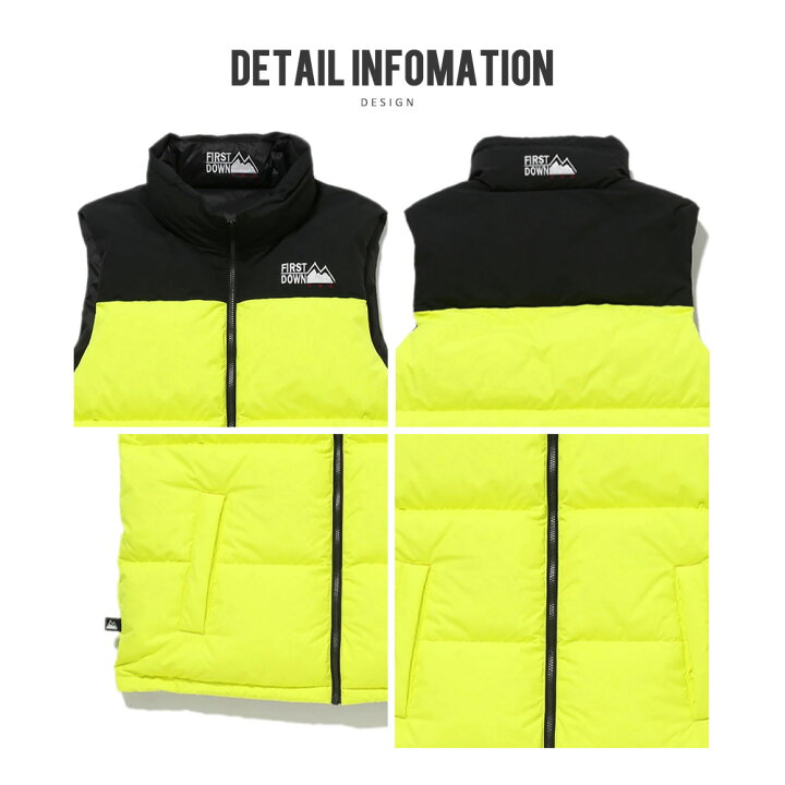 楽天市場】＜SALE価格50%OFF＞【FIRST DOWN USA】BUBBLE DOWN VEST 