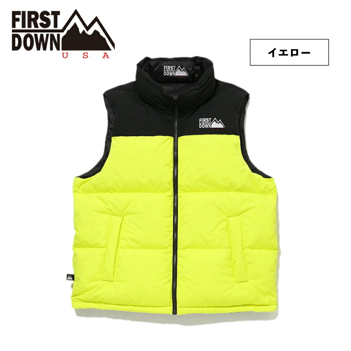 楽天市場】＜SALE価格50%OFF＞【FIRST DOWN USA】BUBBLE DOWN VEST 