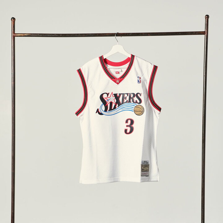 楽天市場】☆SALE価格20％OFF☆【NBA】NBA SWINGMAN HOME JERSEY 76ERS 