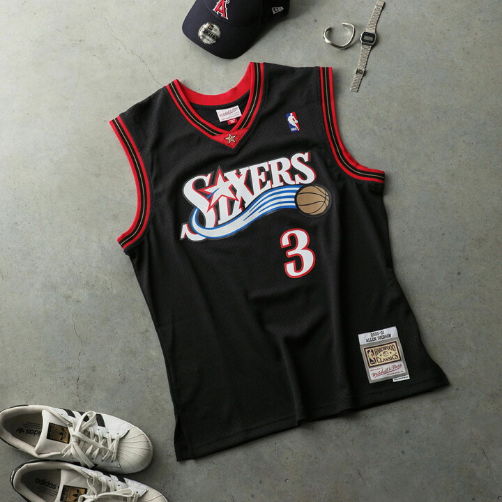楽天市場】《SALE価格10%OFF》【NBA】NBA SWINGMAN ROAD JERSEY 76ERS 