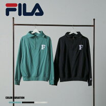 楽天市場】fila ハーフジップ（スウェット・トレーナー｜トップス 