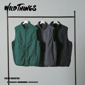 《SALE価格10%OFF》【WILD THINGS】SUPPLEX REVERSIBLE VEST/全3色 アウター ジャケット ベスト 秋 冬 アウトドア カジュアル メンズ