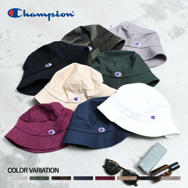 【Champion】バケットハット/全8色 ハット バケットハット 帽子 シンプル カジュアル ロゴ アウトドア メンズ レディース ユニセックス