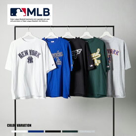 ＜期間限定4290円→2574円!!＞【MLB】ワッペンロゴTee/全5色 トップス Tシャツ 春 夏 シンプル ロゴ アウトドア スポーツ メンズ