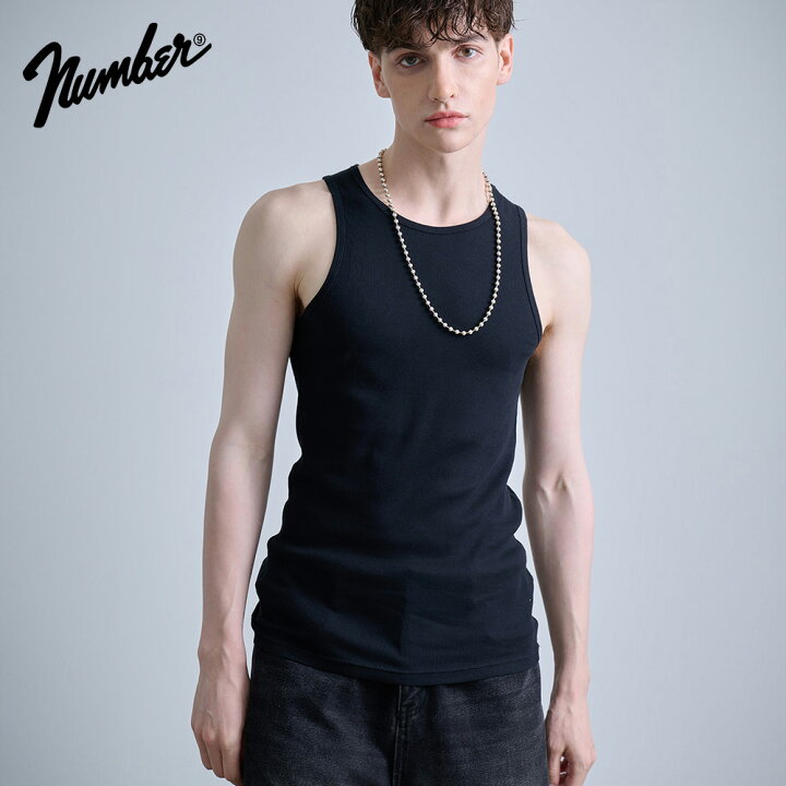 楽天市場】【NUMBER(N)INE/ナンバーナイン】2 PACK SET RIB TANK TOP 