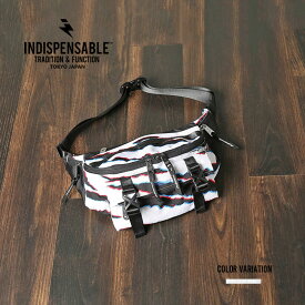 《SALE価格30%OFF》【INDISPENSABLE】インディスペンサブルWAIST BAG ATTACH WHTTGR/全1色バッグ ボディバッグ かばん カバン 鞄 メンズ レディース ユニセックス ホワイト 白 INDISPENSABLE
