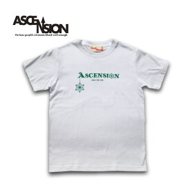 ASCENSION（アセンション）ASANOHA ROGO TEE Tシャツ メンズ(mens)・レディース(ladys)・Tシャツ(T-shirt)・ネッシー・アウトドア(outdoor)・野外フェス・グラフィック as-722