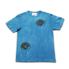 ASCENSION（アセンション） "JUICE × ASCENSION コラボ【 Sound 】 （藍染・インディゴ 染め・メンズ(mens)・レディース(ladys) ・ Tシャツ (T-shirt)・タイダイ・TIE-DYE(tie dye)・アウトドア(outdoor) as-308