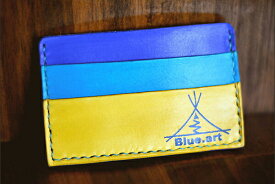 BLUE.art（ブルードットアート）Card case カードケースサドルレザー[Saddle leather] ba-009